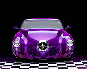AUT 26 RK0098 06
Custom Frankenstude Purple Head On Shot On Checkered Floor Studio