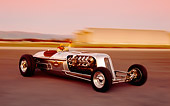 AUT 26 RK0544 01
Blastolene Special Concept Car With Driver 3/4 Front View On Pavement