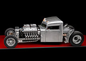 AUT 26 RK2758 01
1960 Blastolene Peterbilt Truck Hot Rod Profile Overhead View Studio