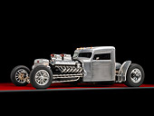 AUT 26 RK2760 01
1960 Blastolene Peterbilt Truck Hot Rod 3/4 Front View Studio
