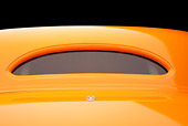 AUT 26 RK3006 01
1934 Chevrolet 3 Window Coupe Hot Rod Orange Rear View Studio