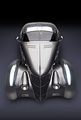 AUT 26 RK3282 01
1936 Ford AeroSport Silver Overhead Front View In Studio