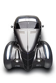 AUT 26 RK3291 01
1936 Ford AeroSport Silver Front View On White Seamless