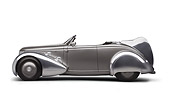 AUT 26 RK3293 01
1936 Ford AeroSport Silver Profile View On White Seamless