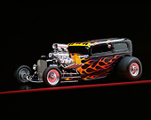 AUT 26 RK0003 03
1932 Ford Tudor 3/4 Side View On Red Line Studio