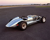 AUT 26 RK0632 01
2005 Blastolene, Indy Special, Silver, 3/4 Rear View Shot On Pavement