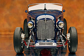AUT 26 RK0638 01
1932 Speedway Special Roadster Blue Low Head On Shot On Mylar Floor Studio