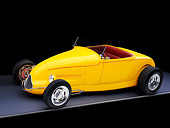 AUT 26 RK1293 01
Goodguys' 1929 Ford Roadster Hot Rod Yellow 3/4 Front View Studio