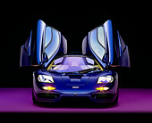 AUT 28 RK0099 07
1993 McLaren F1 XP4 Blue Head On View Doors Open Studio