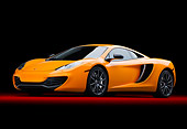 AUT 28 RK0186 01
2012 McLaren MP4-12C Orange 3/4 Front View In Studio