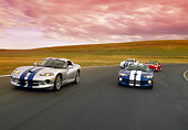 AUT 29 RK0343 03
Group of Dodge Vipers on Race Track