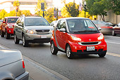 AUT 29 RK1467 01
2009 Smart Fortwo Passion Coupe Red And Silver Driving On Street