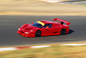 AUT 29 RK0028 02
Ferrari F-50 GTR1 Red 3/4 Front View On Race Track In Motion