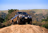 AUT 29 RK0382 02
1981 Toyota 4x4 Pickup Truck On Dirt Hill In Motion