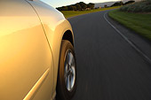 AUT 29 RK1010 01
2006 Lexus RX400 Hybrid  Light Green On Road In Motion