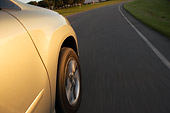 AUT 29 RK1010 02
2006 Lexus RX400 Hybrid  Light Green On Road In Motion
