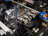 AUT 30 BK0042 01
1969 Datsun 510 Orange And Black Engine Detail