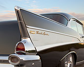 AUT 30 BK0053 01
1957 Chevrolet Bel Air Black Rear Detail On Pavement
