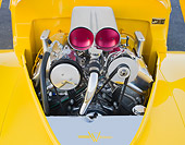 AUT 30 BK0066 01
1941 Willys Coupe Yellow Engine Detail