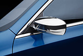 AUT 30 BK0116 01
2012 Chrysler 300C Blue Side Mirror Detail In Studio