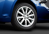 AUT 30 BK0125 01
2012 Chrysler 300C Blue Front Wheel Detail In Studio