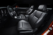 AUT 30 BK0173 01
2012 Dodge Challenger RT Orange Interior Detail In Studio