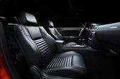 AUT 30 BK0181 01
2012 Dodge Challenger RT Orange Interior Detail In Studio