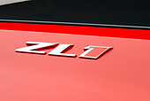 AUT 30 BK0191 01
2013 Chevrolet Camaro ZL1 Red Logo Detail In Studio