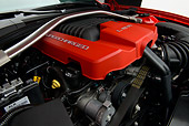 AUT 30 BK0193 01
2013 Chevrolet Camaro ZL1 Red Engine Detail In Studio