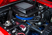 AUT 30 BK0199 01
1969 Ford Mustang Mach 1 Super Cobra Jet Red And Black Engine Detail