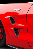 AUT 30 BK0202 01
2013 Chevrolet Corvette ZR1 Red Logo Detail In Studio