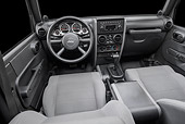 AUT 30 BK0214 01
2007 Jeep Wrangler Sahara Interior Detail In Studio