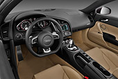 AUT 30 IZ0215 01
2011 Audi R8 Spyder V10 Convertible Brown Interior Detail Studio