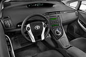 AUT 30 IZ1079 01
2011 Toyota Prius 2 White Interior Detail Studio