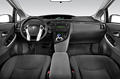 AUT 30 IZ1080 01
2011 Toyota Prius 2 White Interior Detail Studio