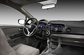 AUT 30 IZ1093 01
2011 Honda Insight Silver Interior Detail Studio