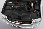 AUT 30 IZ1099 01
2011 GMC Sierra Hybrid Pickup Truck Silver Engine Detail Studio