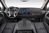AUT 30 IZ1100 01
2011 GMC Sierra Hybrid Pickup Truck Silver Interior Detail Studio