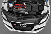 AUT 30 IZ1130 01
2013 Audi TT RS Convertible White Engine Studio