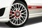 AUT 30 IZ1164 01
2013 Fiat 500 Abarth White Front Wheel Detail Studio