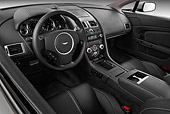 AUT 30 IZ1176 01
2013 Aston Martin Vantage V8 Coupe Gray Interior Detail Studio