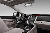 AUT 30 IZ1189 01
2011 Mazda CX7i Sport White Interior Detail On White Seamless