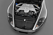 AUT 30 IZ1190 01
2013 Aston Martin DBS Volante Convertible Silver Engine Detail Studio