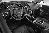 AUT 30 IZ1192 01
2013 Aston Martin DBS Volante Convertible Silver Interior Detail Studio
