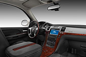 AUT 30 IZ1197 01
2013 Cadillac Escalade Hybrid White Interior Detail Studio