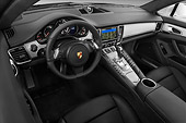 AUT 30 IZ1273 01
2013 Porsche Panamera Turbo White Interior Detail In Studio