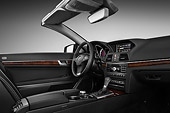 AUT 30 IZ1281 01
2011 Mercedes-Benz E550 Convertible Dark Gray Interior Detail
