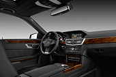 AUT 30 IZ1300 01
2011 Mercedes-Benz E350 4Matic Wagon Blue Interior Detail In Studio