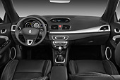 AUT 30 IZ1304 01
2013 Renault Megane Coupe Convertible Red Interior Detail In Studio