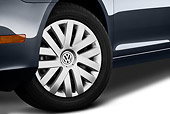 AUT 30 IZ1318 01
2010 Volkswagen Jetta SportWagen S Gray Front Wheel Detail In Studio